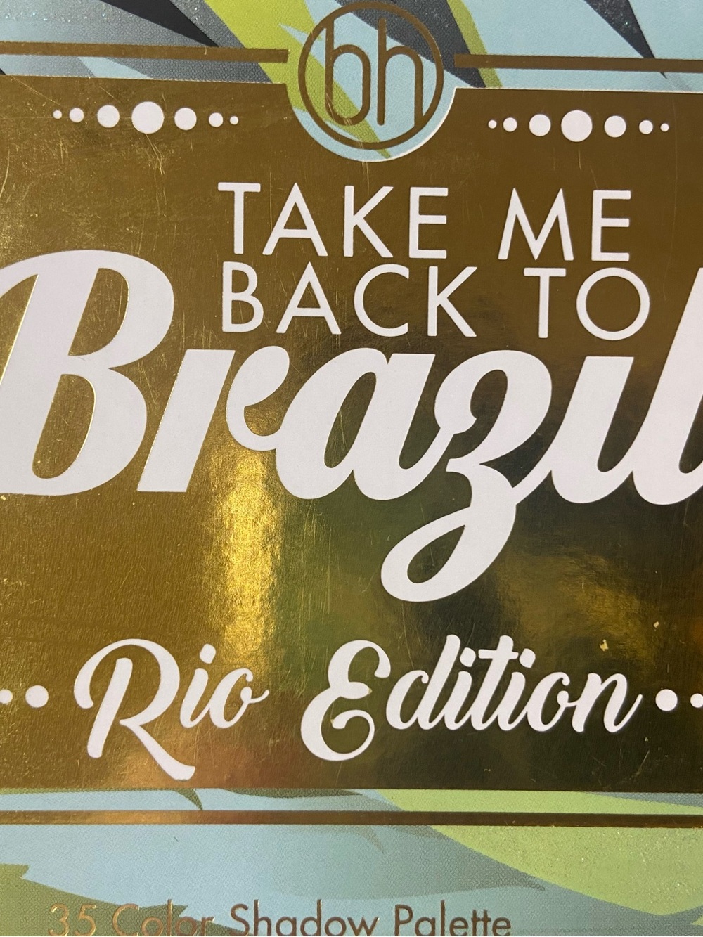 BH Cosmetics Take Me Back to Brazil 35 Color Eyeshadow Palette new never used - Picture 2 of 15